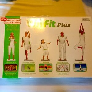 Nintendo Wii fit plus unused in original box with board